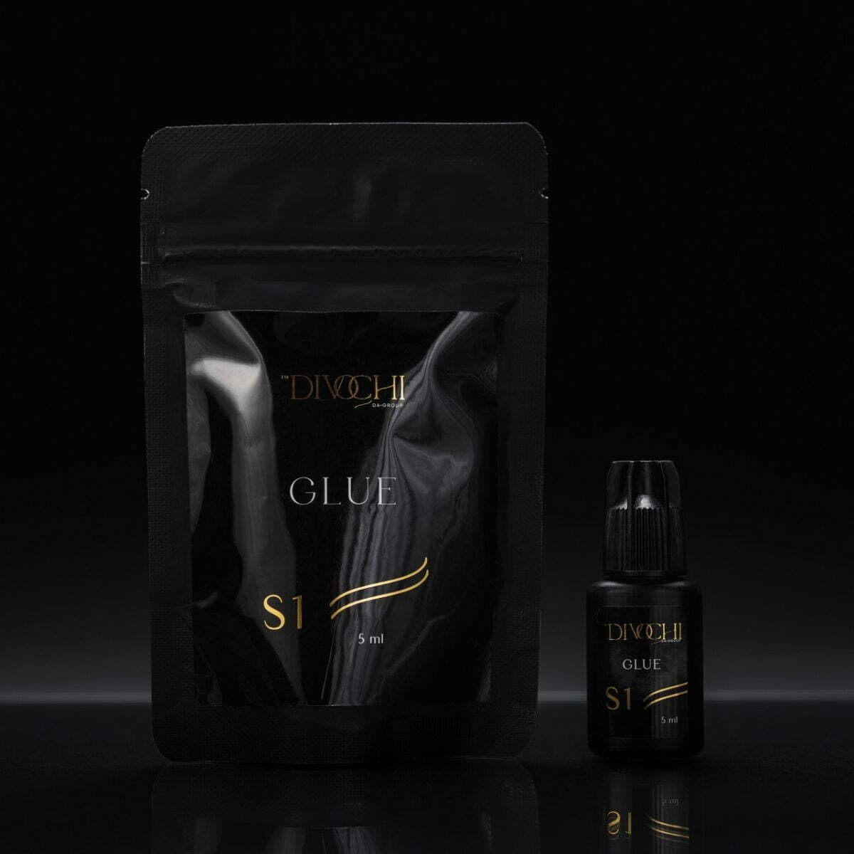 Клей чорний "S1", DIVOCHI, 5 мл