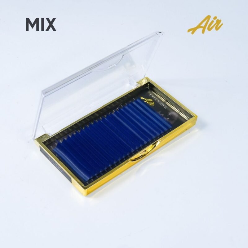 Eyelashes blue - 20 lines Mix