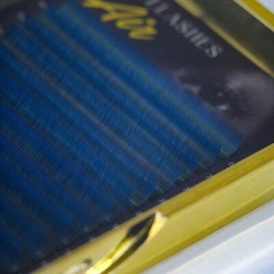 Two-tone blue eyelashes AIR DIVOCHI 20 lines Mix
