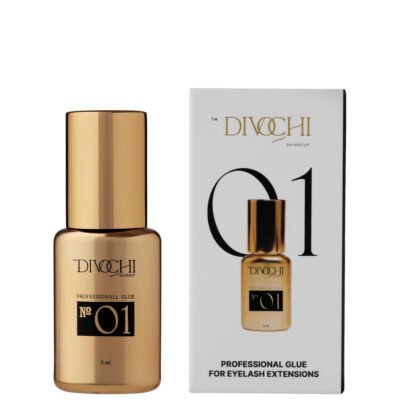 Klej czarny „01”, DIVOCHI, 5 ml